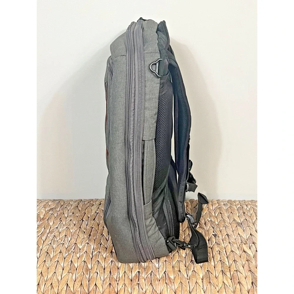 eBags Mother Lode Weekender Travel Backpack Carry On Convertible Heathered Gray